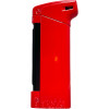 Vector KGM Aero Butane Pipe Lighter with Tamper - Red Lacquer
