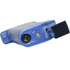 Vector KGM Aero Butane Pipe Lighter with Tamper - Metallic Blue