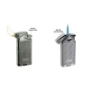 Vector KGM Duke Dual Soft Flame Pipe & Torch Cigar Lighter - Black Matte