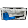 Vector KGM Blue Lacquer Billiard Straight Briar Pipe