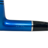 Vector KGM Blue Lacquer Billiard Straight Briar Pipe