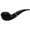 Vector KGM Black Matte Bent Rhodesian Briar Pipe