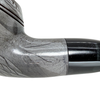 Vector KGM Gray Marble Bent Rhodesian Briar Pipe
