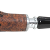 Nørding Rustic Brandy Matte Spigot Churchwarden Briar Pipe