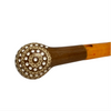 Deluxe 9mm Pre-Colored Lattice Apple Meerschaum Pipe