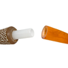 Deluxe 9mm Rustic Dublin Meerschaum Pipe
