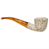 Deluxe 9mm Rustic Dublin Meerschaum Pipe