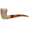 Deluxe 9mm Rusticated Chimney Meerschaum Pipe
