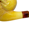 Premium Signed Kenan Bearded Skull Meerschaum Pipe
