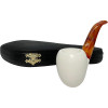 Special Signed Govem Two-Stem Meerschaum Pipe