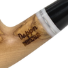 Smooth Meerschaum Lined 9mm Olive Wood Pipe