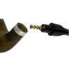Army Green 9mm Pear Wood Meerschaum Lined Pipe