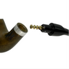 Dark Pear Wood 9mm Meerschaum Lined Pipe