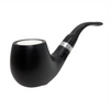 Dark Pear Wood 9mm Meerschaum Lined Pipe