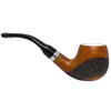 9mm Contrast Pear Wood Meerschaum Lined Pipe