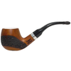 9mm Contrast Pear Wood Meerschaum Lined Pipe