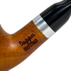9mm Smooth Golden Brown Pear Wood Meerschaum Lined Pipe