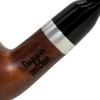 9mm Smooth Brown Pear Wood Meerschaum Lined Pipe