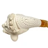 Special Laughing Viking Designer Stem Meerschaum Pipe