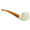 Smooth Volcano Meerschaum Pipe