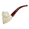 Bearded Sultan Portrait Meerschaum Pipe