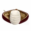Deluxe 3D Lattice Oval Shank Meerschaum Pipe