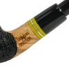 Meerschaum Lined Smooth Rim Olive Wood Churchwarden Pipe