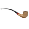 Dapper 9mm Rustic Bottom Olive Wood Churchwarden Pipe