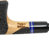 Blue Band Meerschaum Lined Olive Wood Churchwarden Pipe