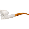 Winged Helmet Viking Knurl Meerschaum Pipe