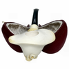 Stylized Calabash Knurl Meerschaum Pipe
