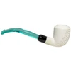 Army Mount Style Designer Lattice Accent Meerschaum Pipe