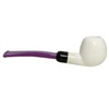Army Mount Style Apple Lavender Stem Meerschaum Pipe