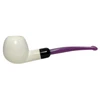 Army Mount Style Apple Lavender Stem Meerschaum Pipe