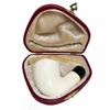 Army Mount Style Dublin Ivory Stem Meerschaum Pipe