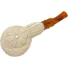 Special Signed Baglan Floral Apple Meerschaum Pipe