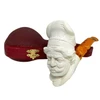 Special Chef Portrait Designer Stem Meerschaum Pipe