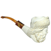 Special Santa Claus with Fur Hat Meerschaum Pipe