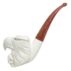 Deluxe Eagle and Skull Oom Paul Meerschaum Pipe