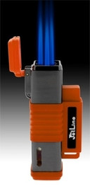 JetLine New York TRIPLE Torch Cigar Lighter Orange