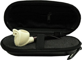 Mini Cobra Meerschaum Pipe and Hard Case