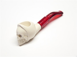 Mini Grim Reaper Skull Meerschaum Pipes