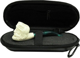 Mini Viking Meerschaum Pipe and Hard Case Mini Viking Meerschaum Pipe and Hard Case