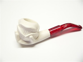 Mini Rose In Hand Meerschaum Pipes
