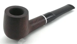 Billiard Straight Saddle Prestigio Walnut Matt Briar Pipe - SEBW110