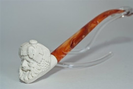 Standard Bacchus Churchwarden Meerschaum Pipes