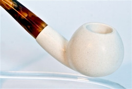 Standard Apple Smooth Bent Meerschaum Pipes