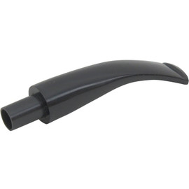 Black Briar Pipe Stem - Bent