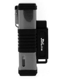 JetLine New York Triple Flame Torch Cigar Lighter Gun Metal