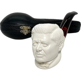 Special President John F. Kennedy Signed M. Aydogu Meerschaum Pipe